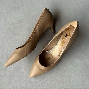 Sam Edelman ~ Dori ~ Leather Kitten Heel ~ Women’s Size 7